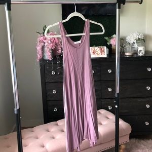 Lilac swing dress